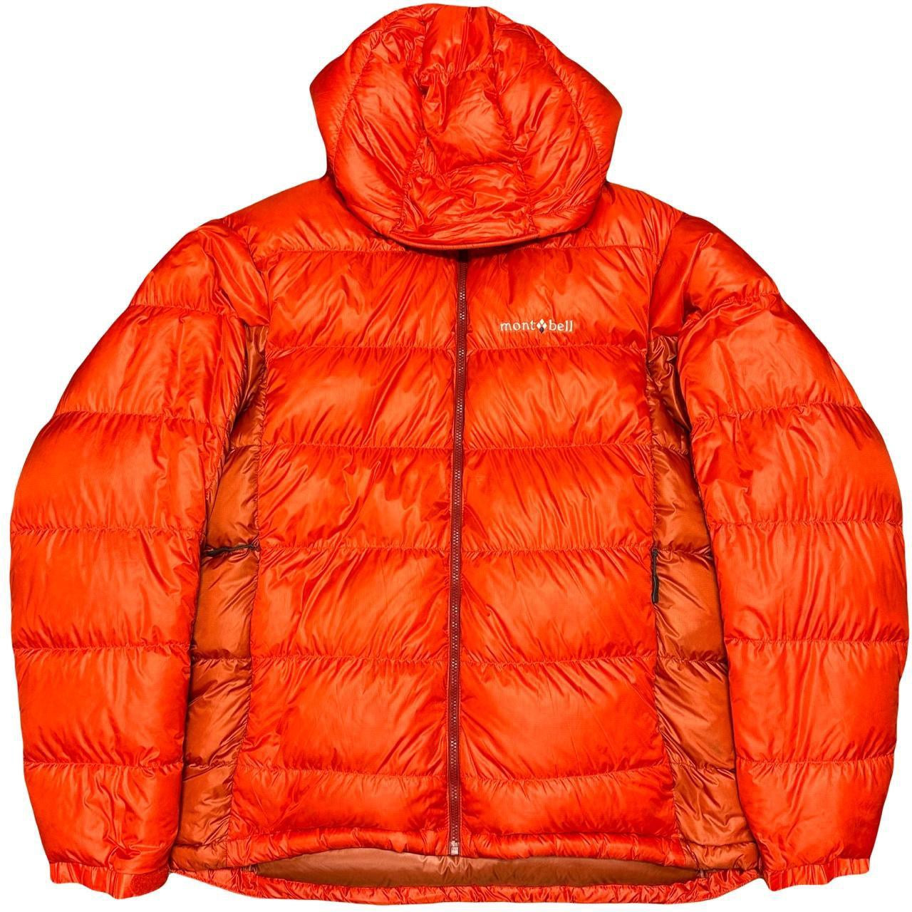 Montbell Two Tone Down Puffer Jacket In Red ( XL )