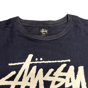 Stüssy Spellout T-Shirt In Navy ( S )