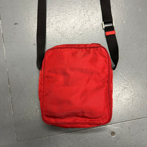 Prada Side Bag In Red