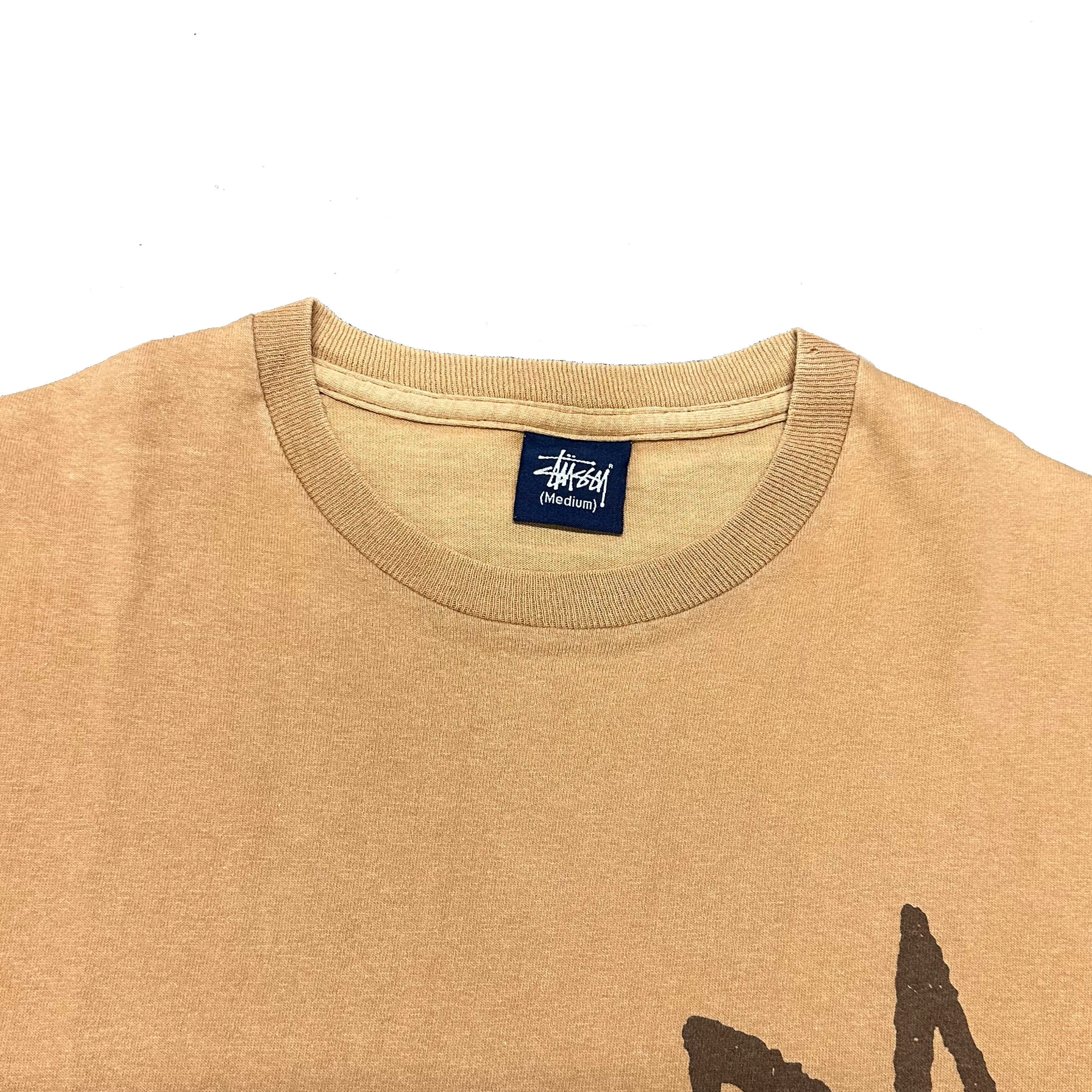Stüssy Spellout T-Shirt In Brown ( M )