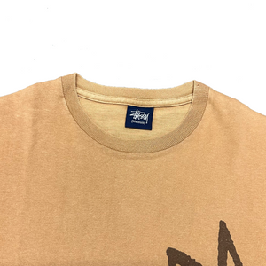 Stüssy Spellout T-Shirt In Brown ( M )