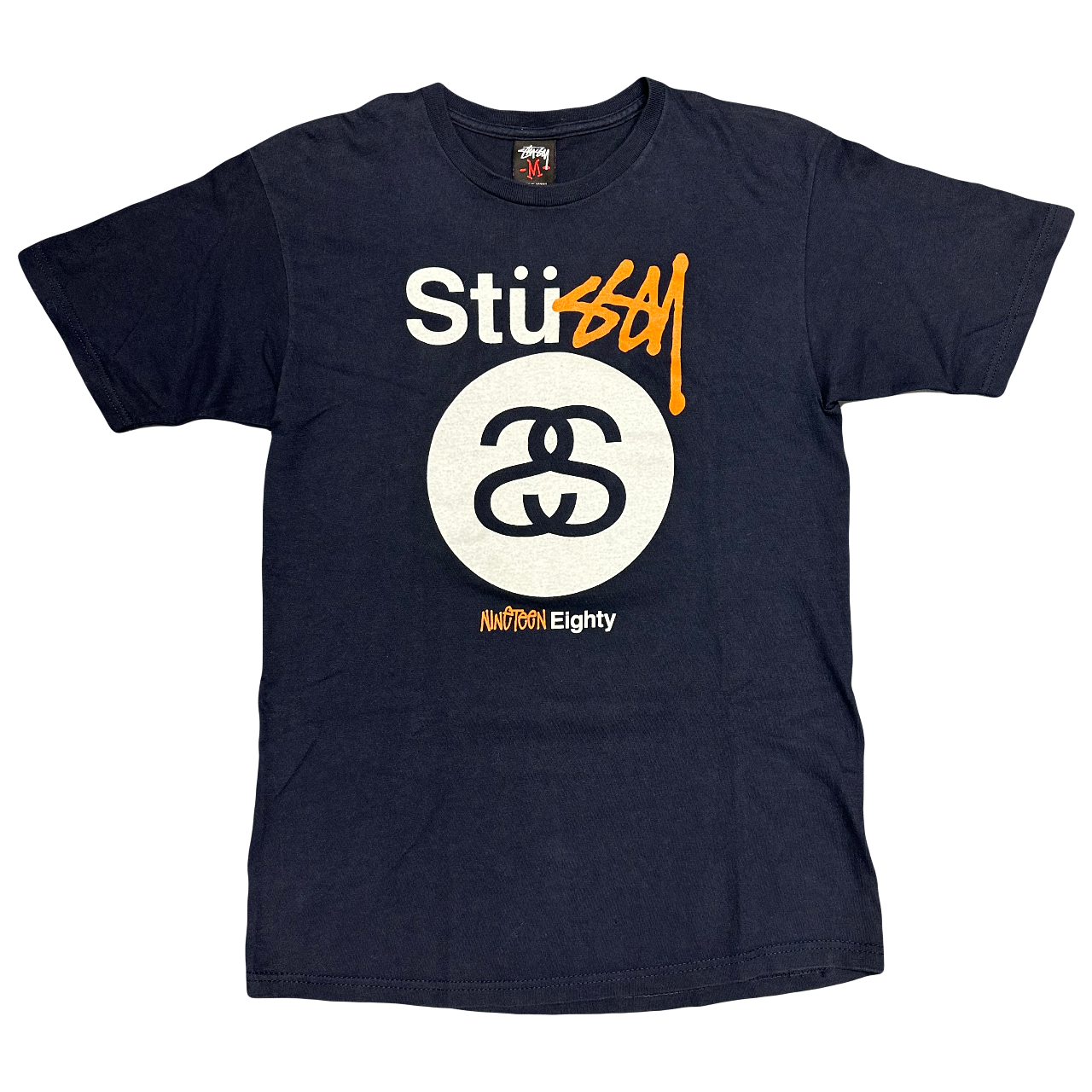 Stüssy Spellout T-Shirt In Navy ( M )