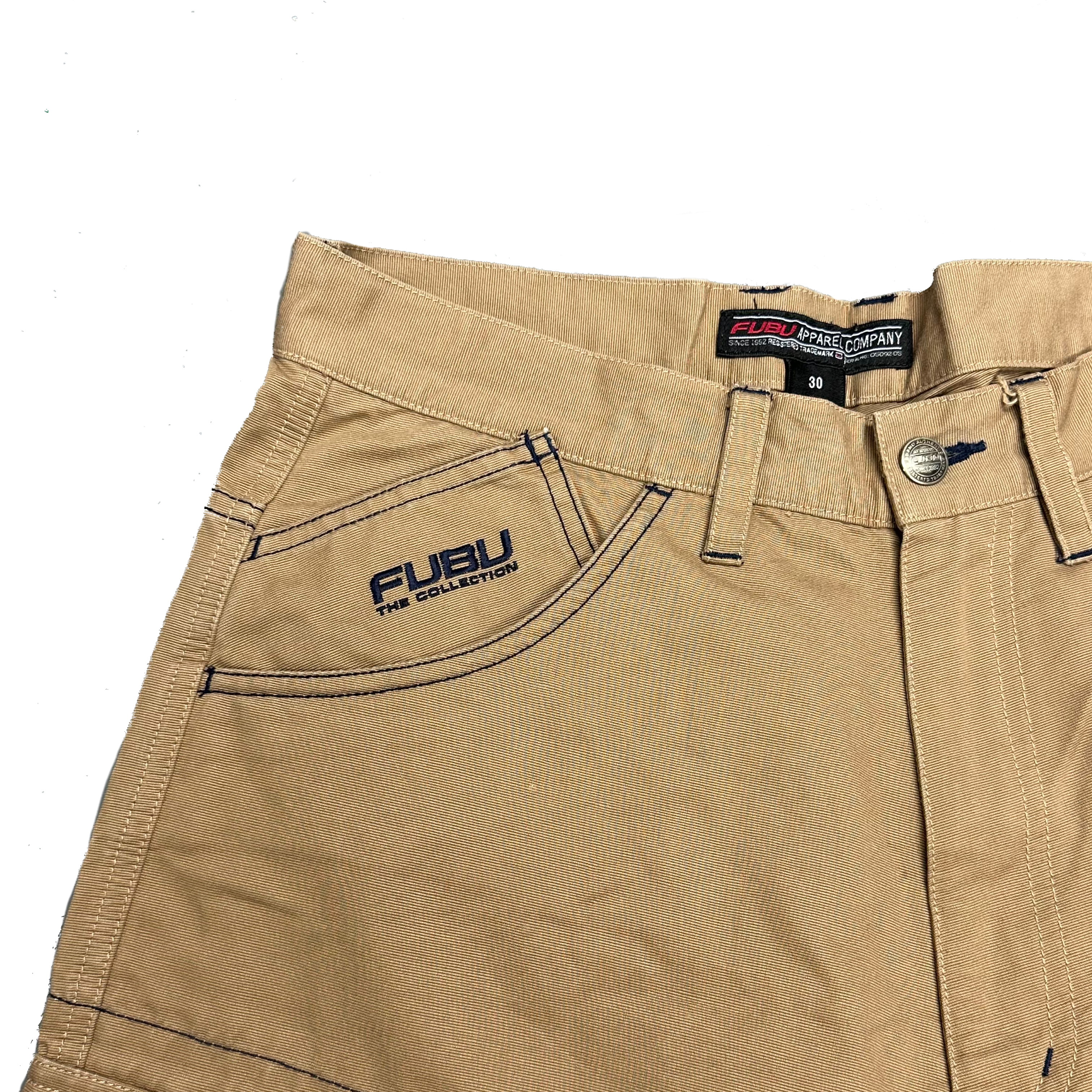 Fubu Shorts In Beige ( W30 )