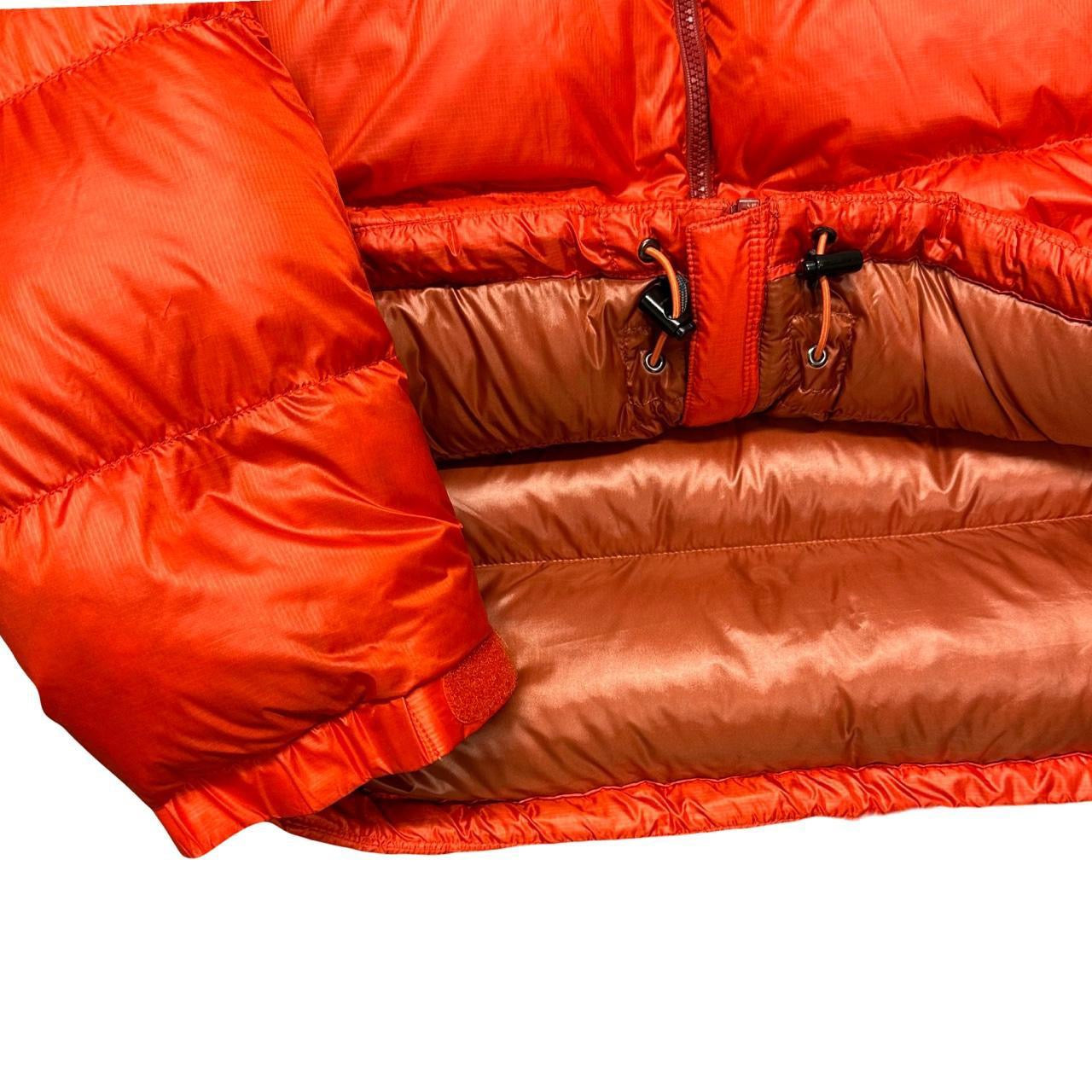 Montbell Two Tone Down Puffer Jacket In Red ( XL )