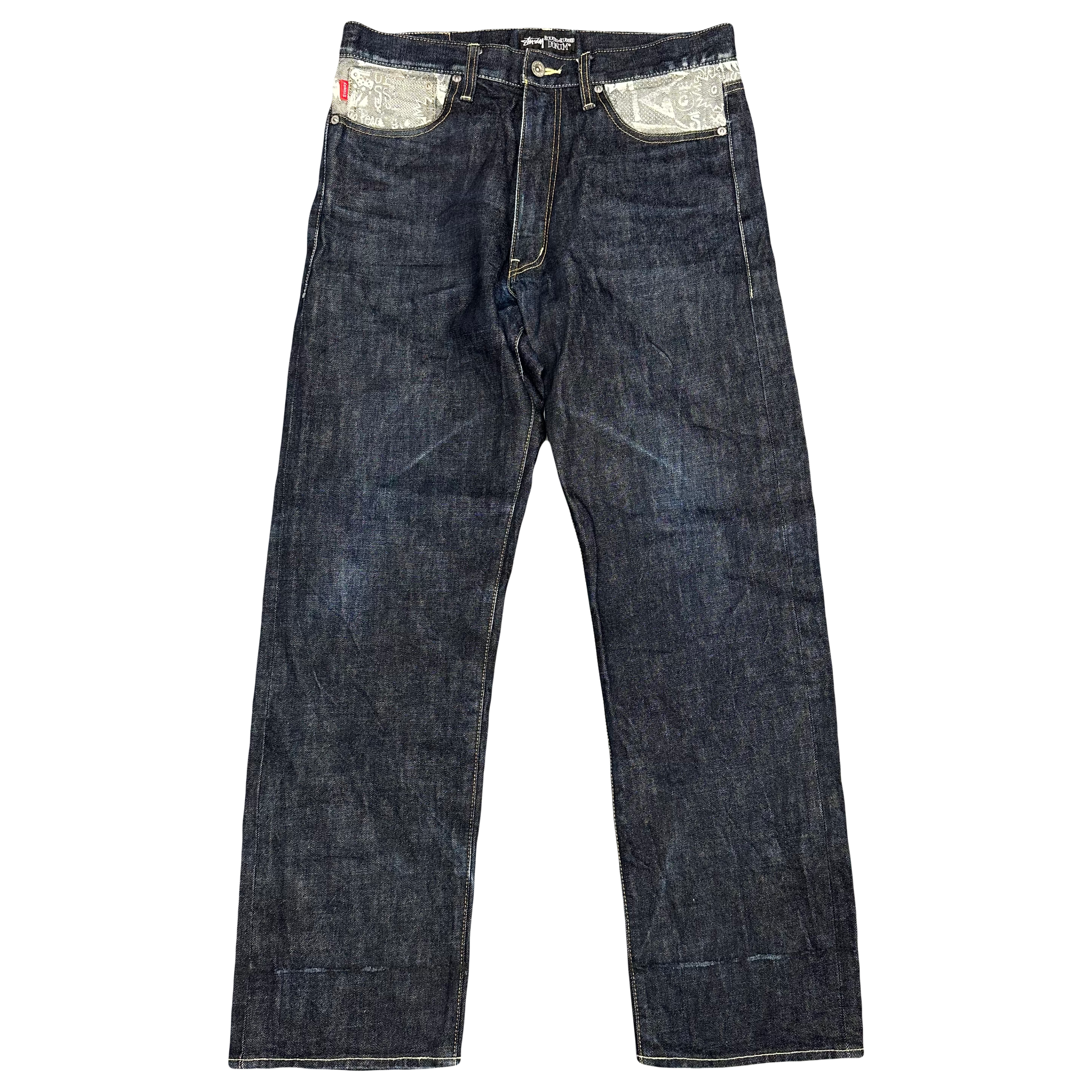 Stüssy Cartoon Spellout Jeans ( W32 )