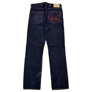 Stüssy X Futura Embroidered Jeans ( W32 )