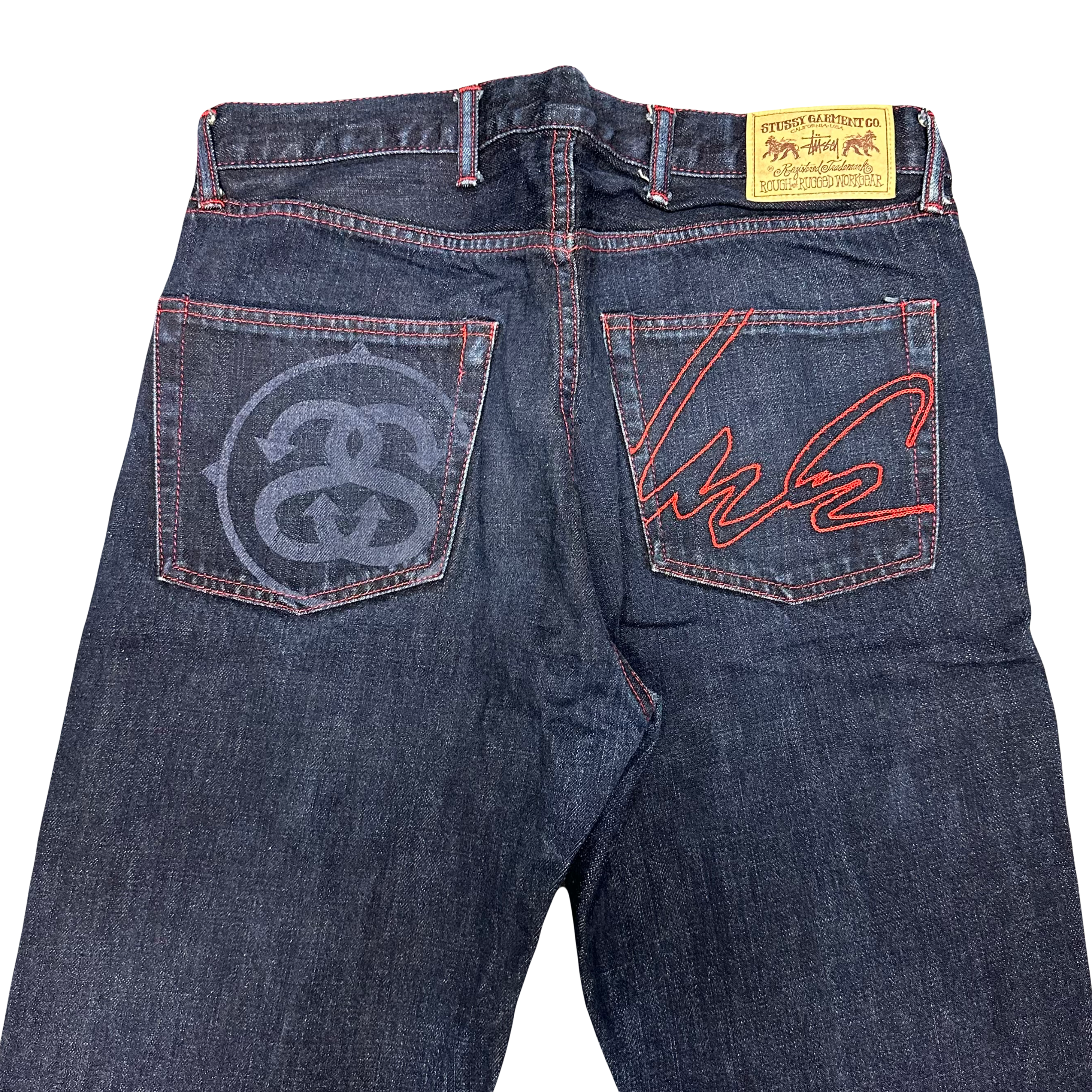 Stüssy X Futura Embroidered Jeans ( W32 )