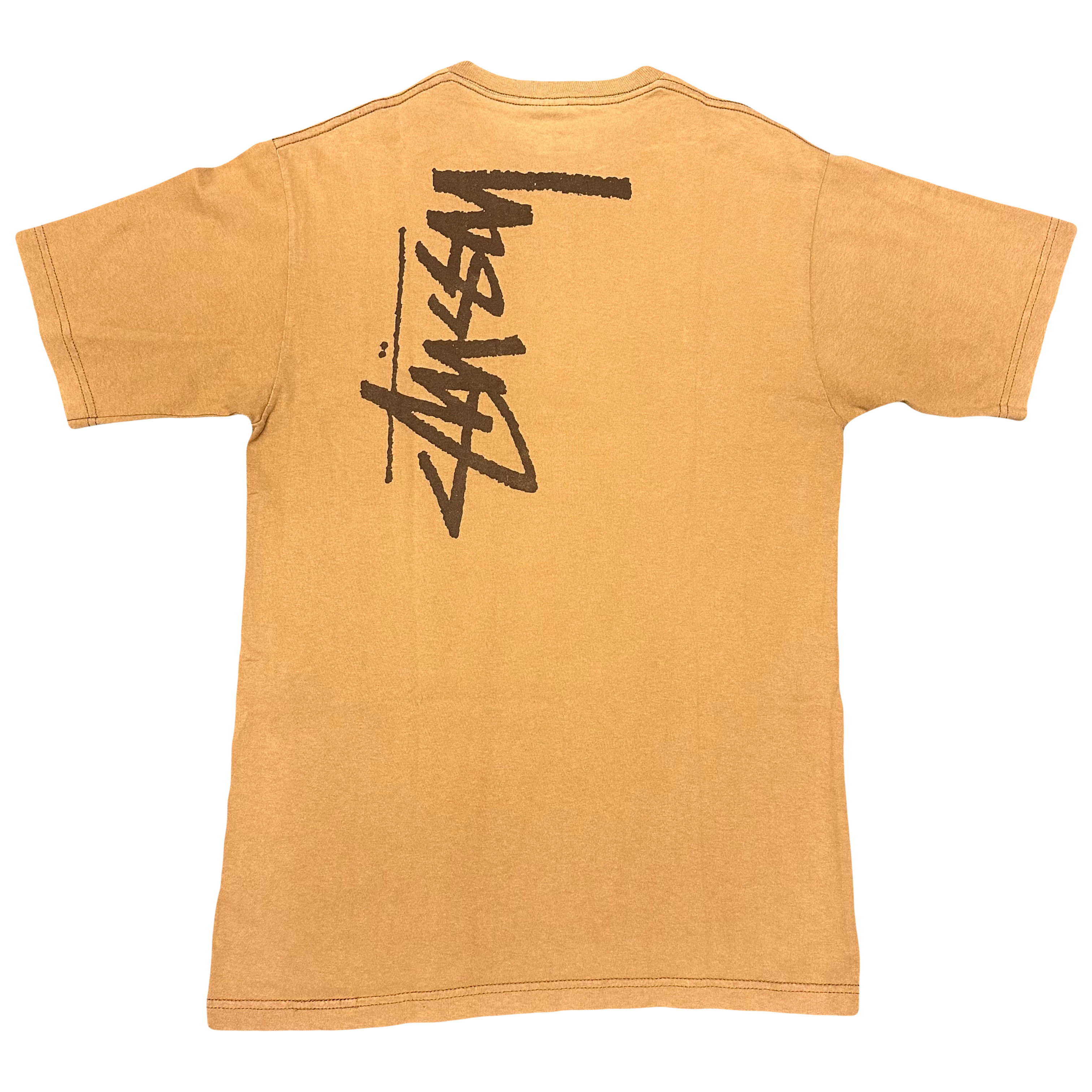 Stüssy Spellout T-Shirt In Brown ( M )