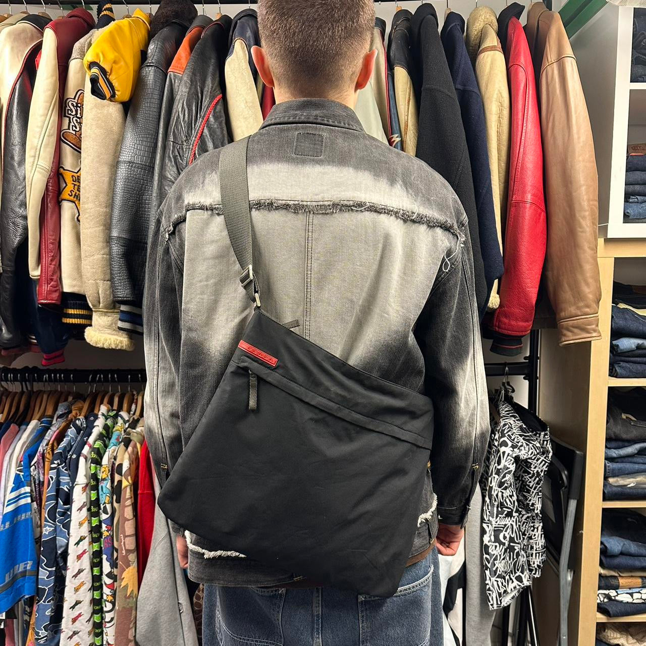 Prada Sport Large Side Bag
