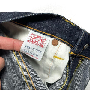 Evisu Selvedge Jeans With Dragon Daicocks ( W28 )
