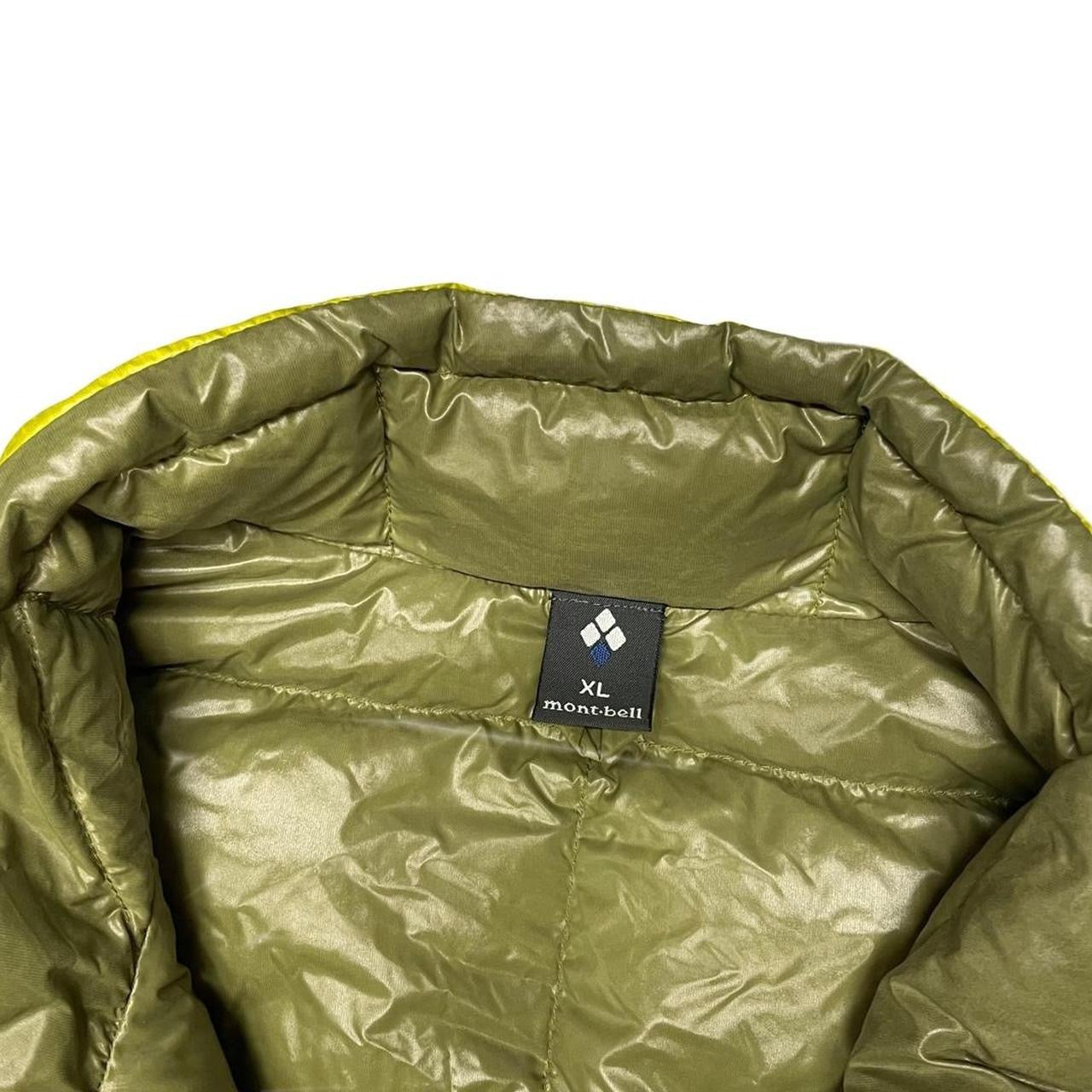 Montbell Square Stitch Down Puffer Jacket In Yellow ( XL )