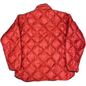 Montbell Diamond Stitch Down Jacket In Red ( XL )