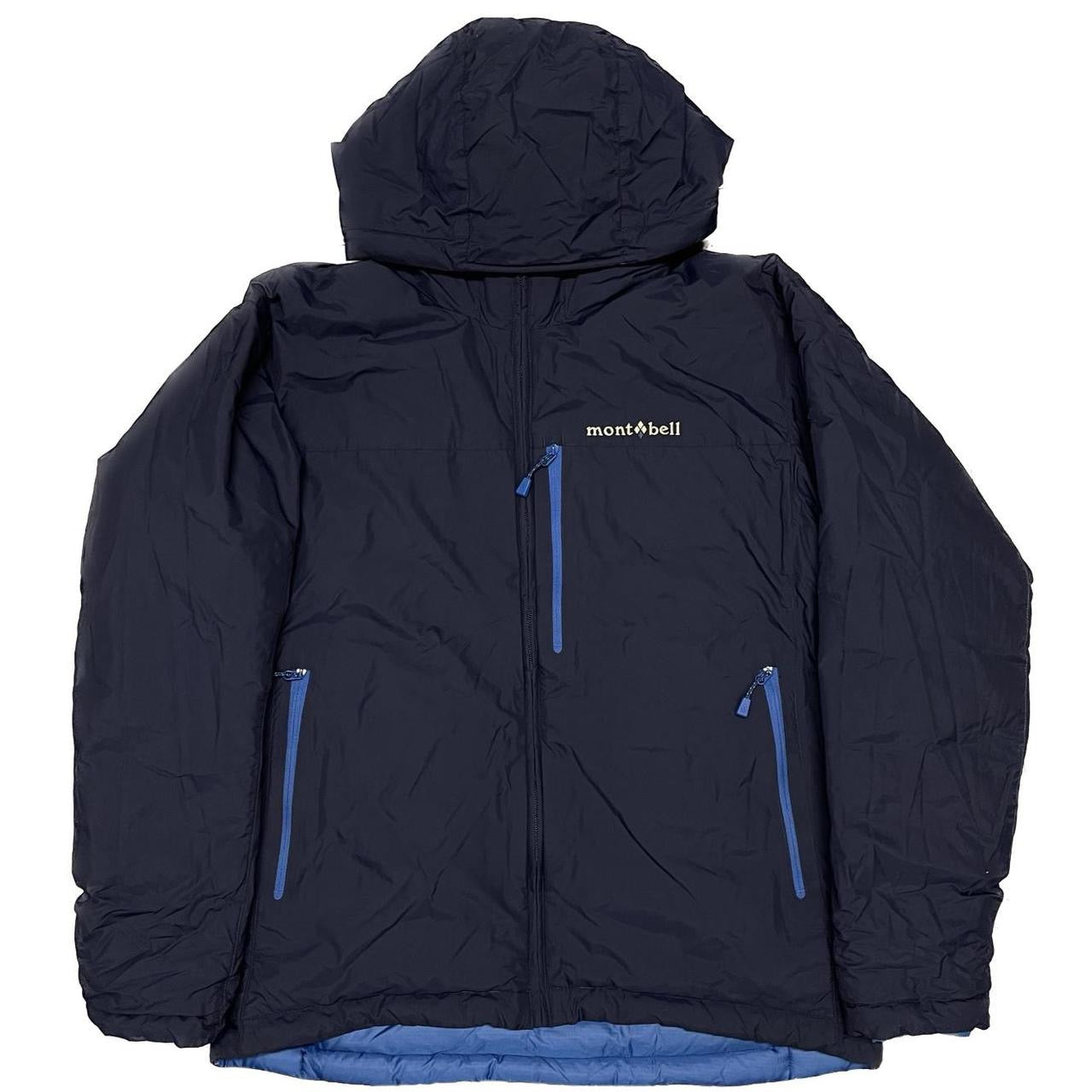 Montbell Reversible Down Jacket In Blue & Navy ( S )