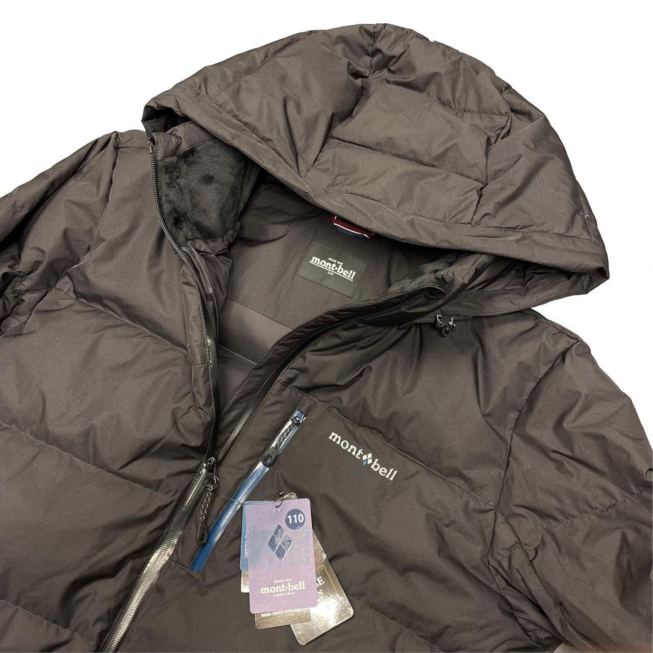 Montbell Gore-Tex Goose Down Puffer Jacket In Black ( XL )