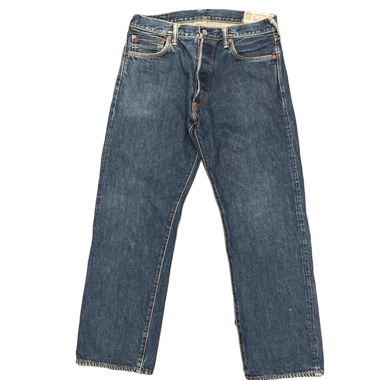 Evisu Selvedge Jeans With White Daicock ( W33 )