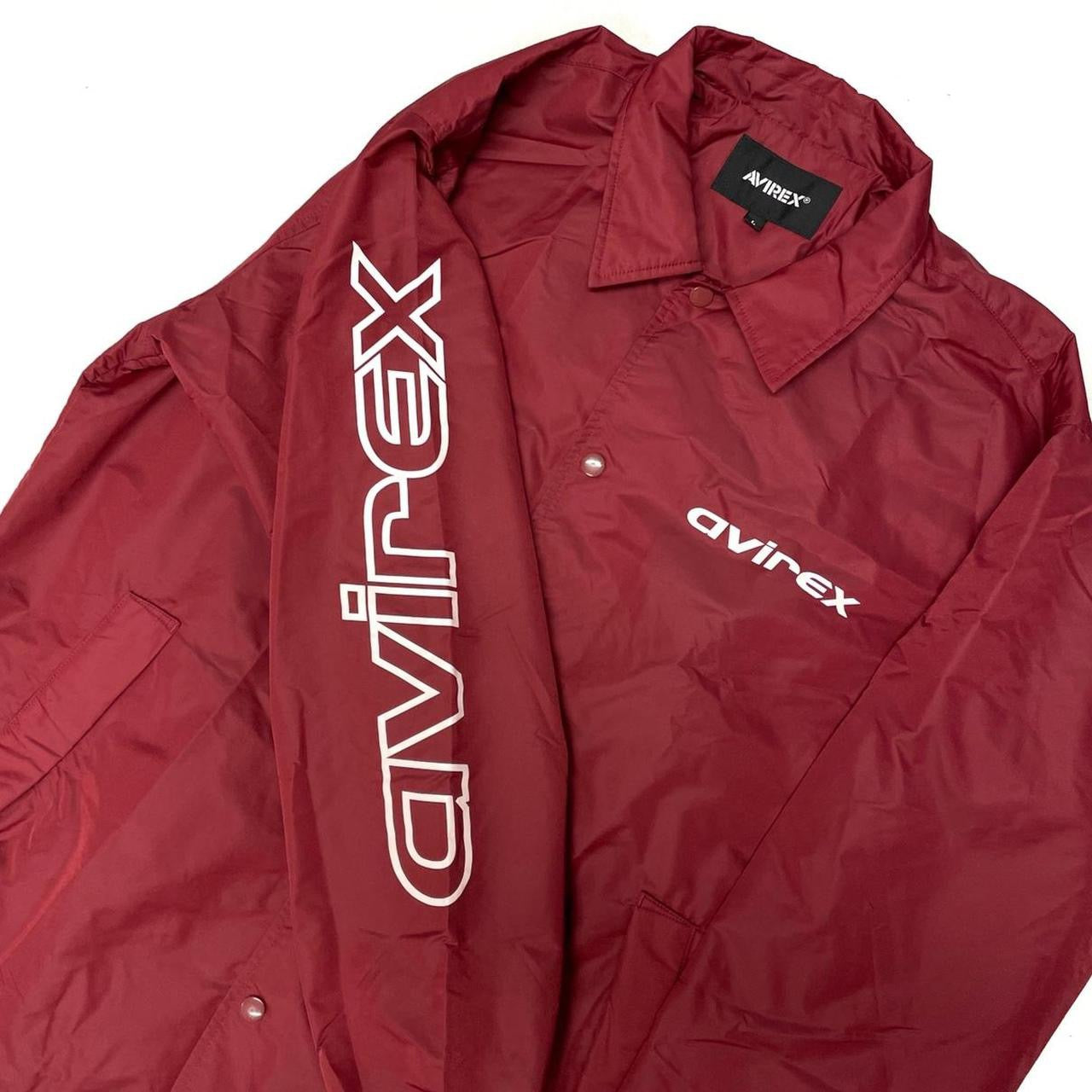 Avirex Coach Jacket In Red ( L )
