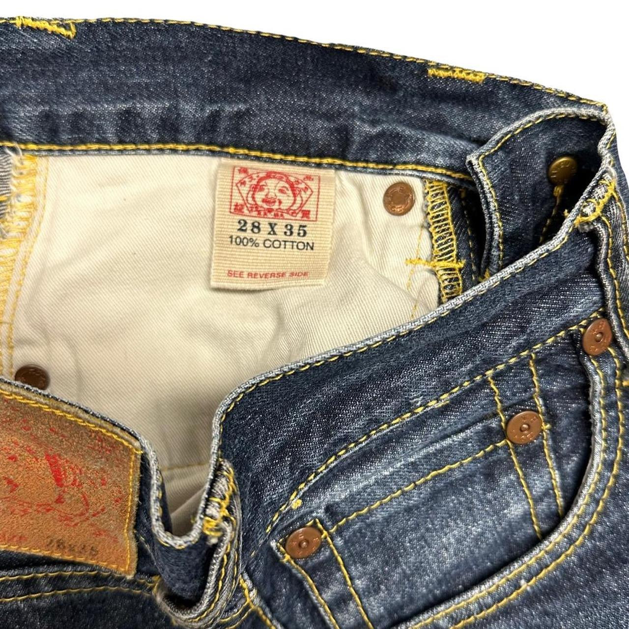 Evisu Selvedge Jeans With Genes Osaka Print ( W28 )