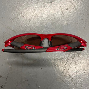 Oakley Half Jacket Sunglasses In Red