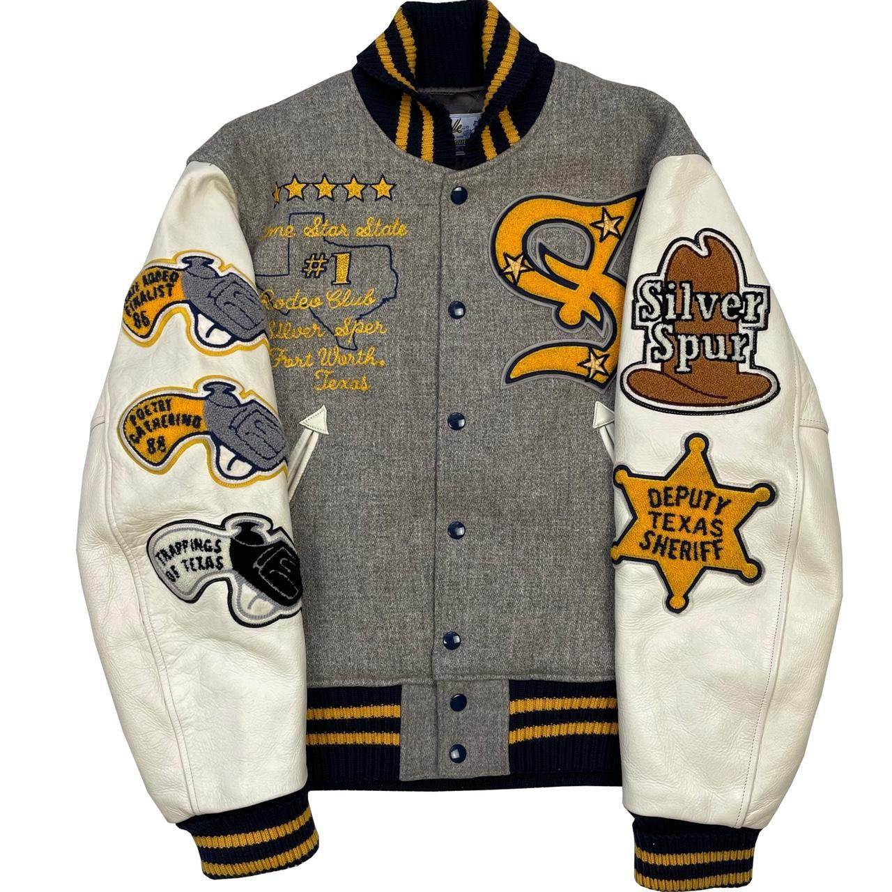 Whitesville Silver Spur Club Varsity Jacket ( 38 / S )