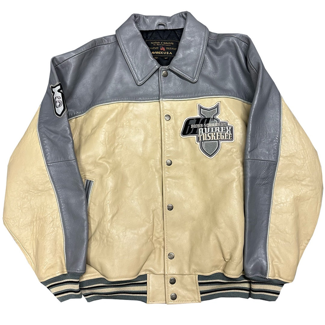 Avirex Tuskegee Leather Jacket ( XXL )