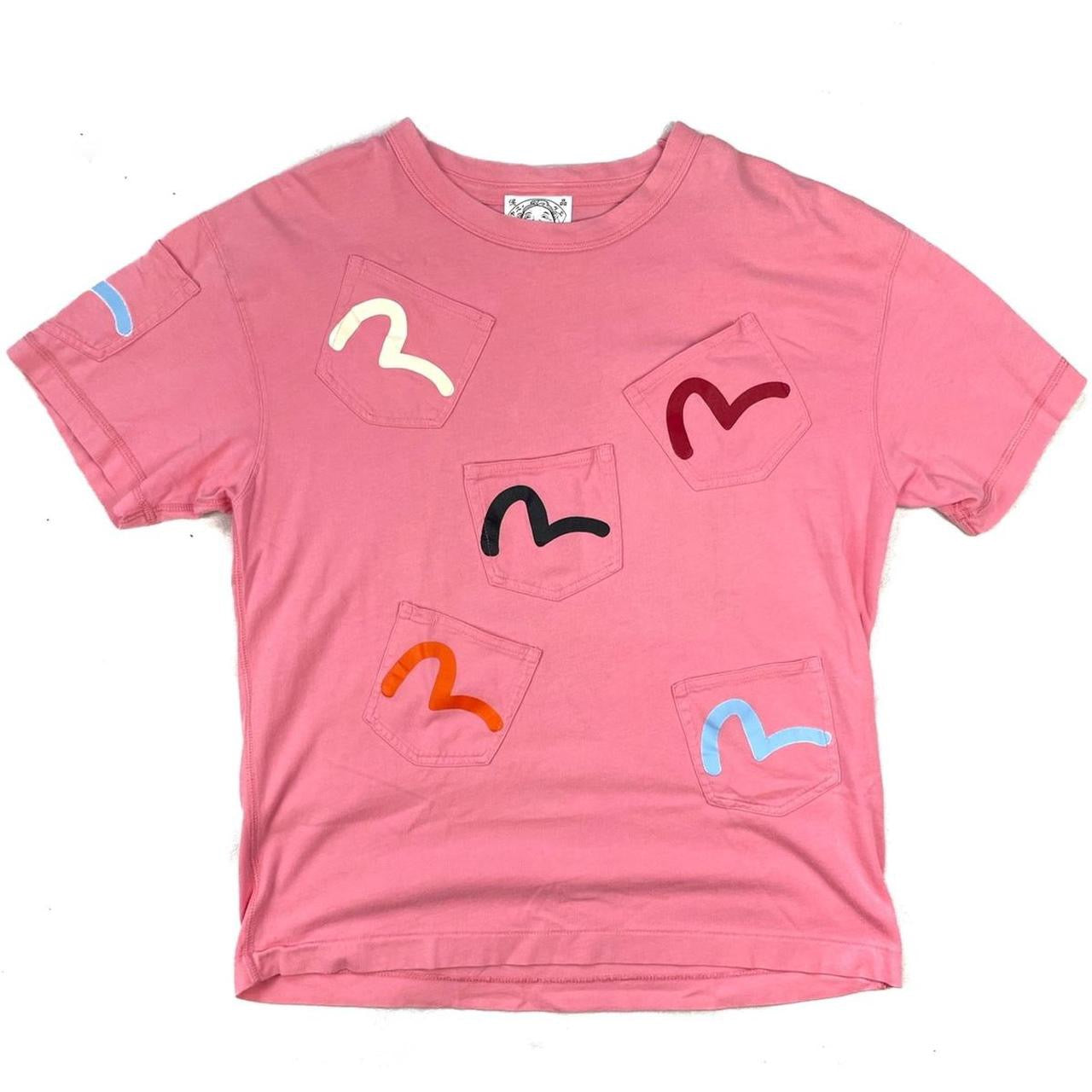 Evisu Multipocket T-Shirt In Pink ( 38 / S )