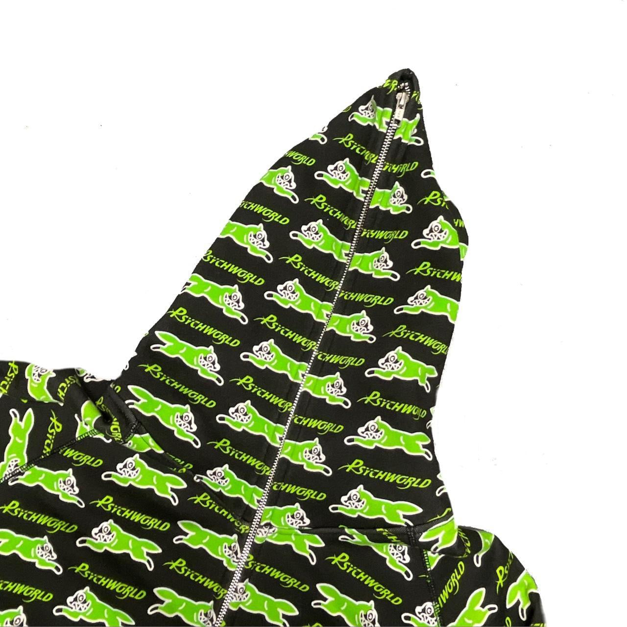Icecream X Psychworld Monogram Running Dog Hoodie ( XL )