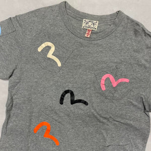 Evisu Multipocket T-Shirt In Grey ( 38 / S )
