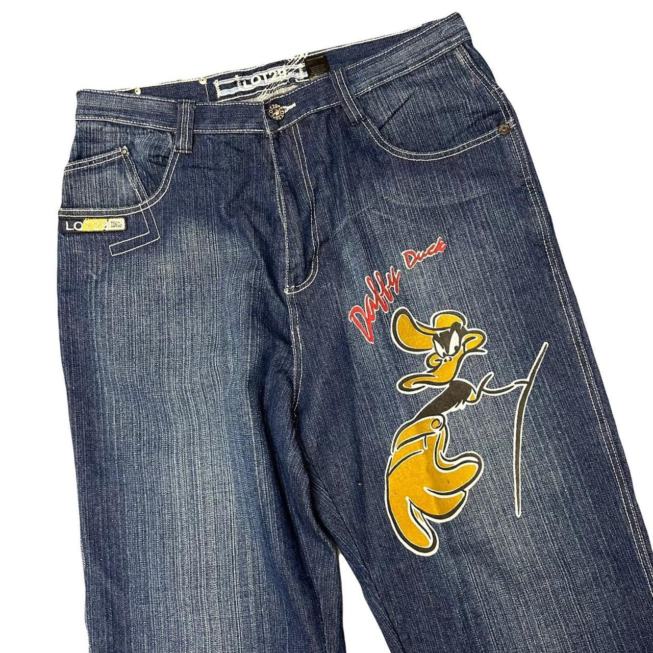 Lot 29 Daffy Duck Printed Jeans ( W34 )