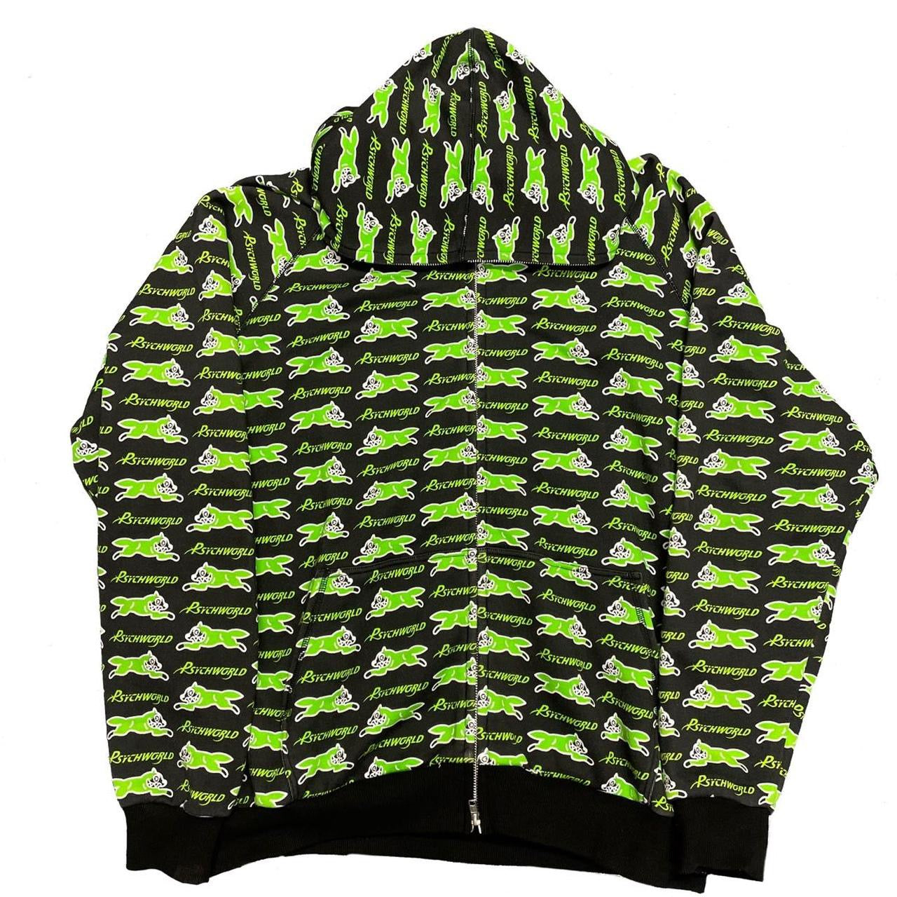 Icecream X Psychworld Monogram Running Dog Hoodie ( XL )