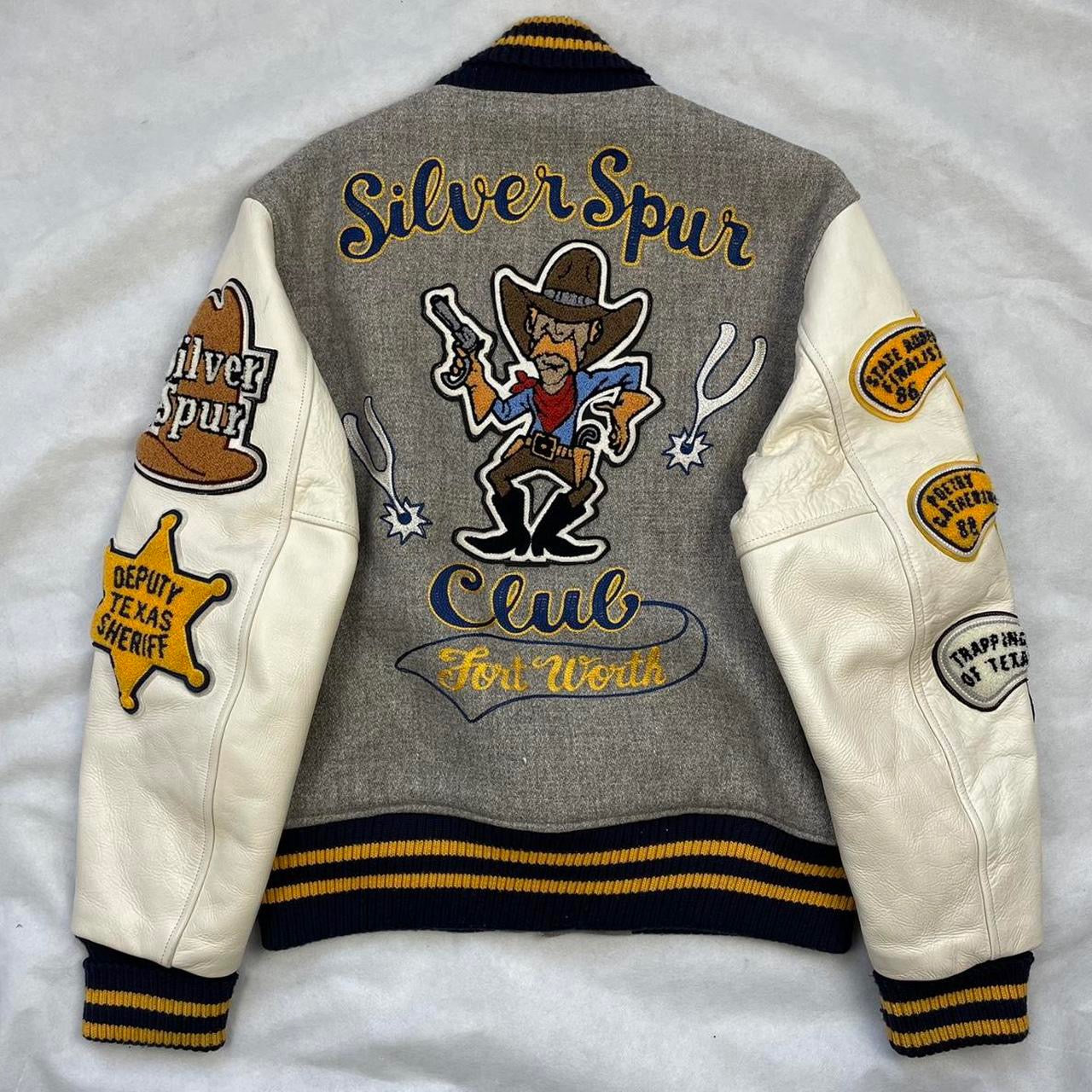 Whitesville Silver Spur Club Varsity Jacket ( 38 / S )