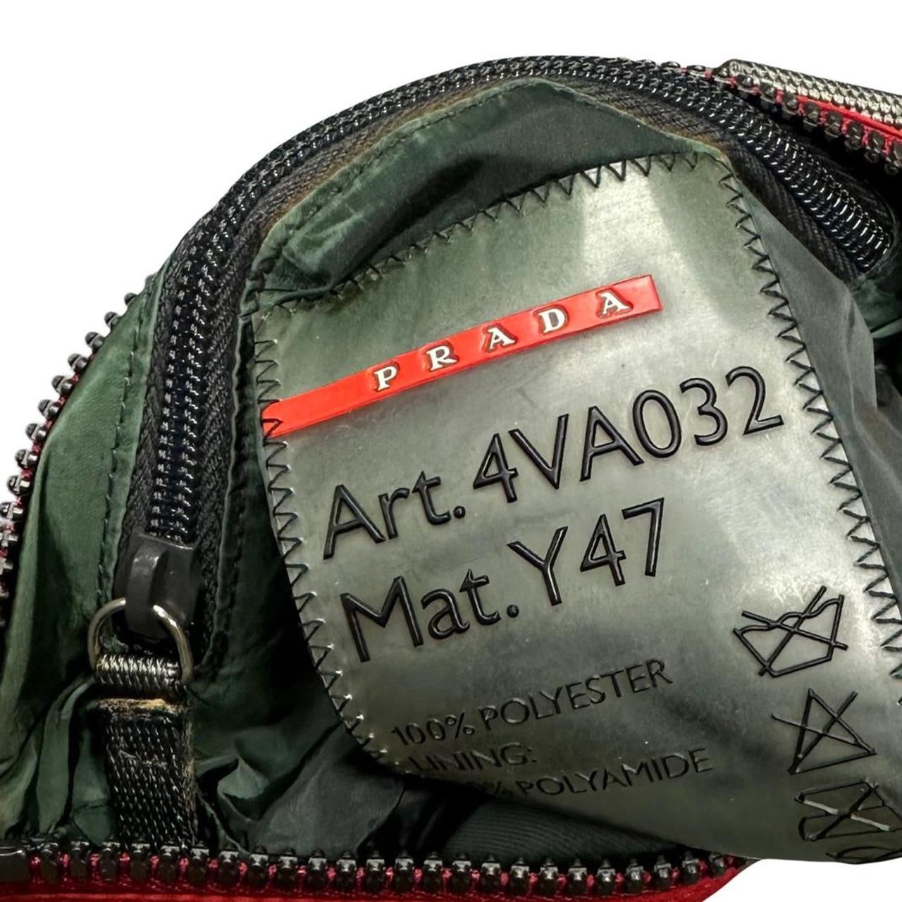 Prada Sport Side Bag In Red