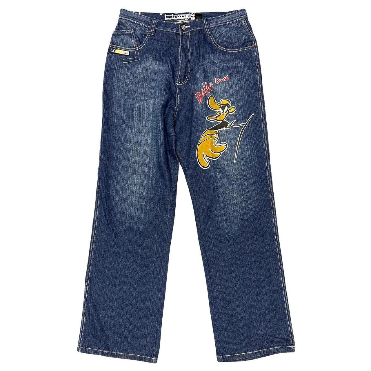 Lot 29 Daffy Duck Printed Jeans ( W34 )