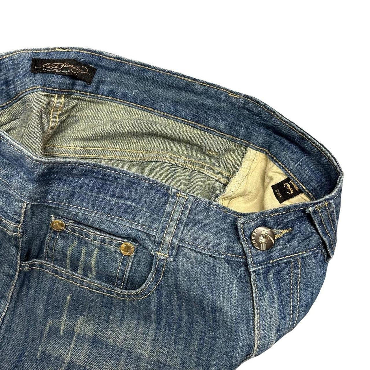 Ed Hardy Printed Jeans ( W31 )
