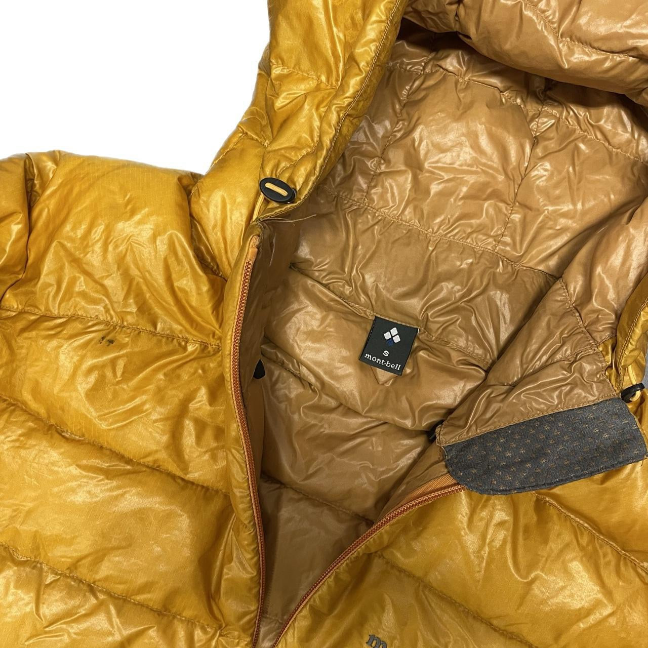 Montbell Down Puffer Jacket In Yellow ( S )