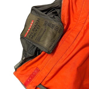Prada Sport Side Bag In Orange