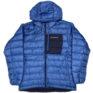 Montbell Reversible Down Jacket In Blue & Navy ( S )