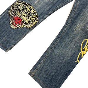 Ed Hardy Printed Jeans ( W31 )