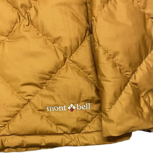 Montbell Diamond Stitch Down Puffer Jacket In Brown ( Women’s M )