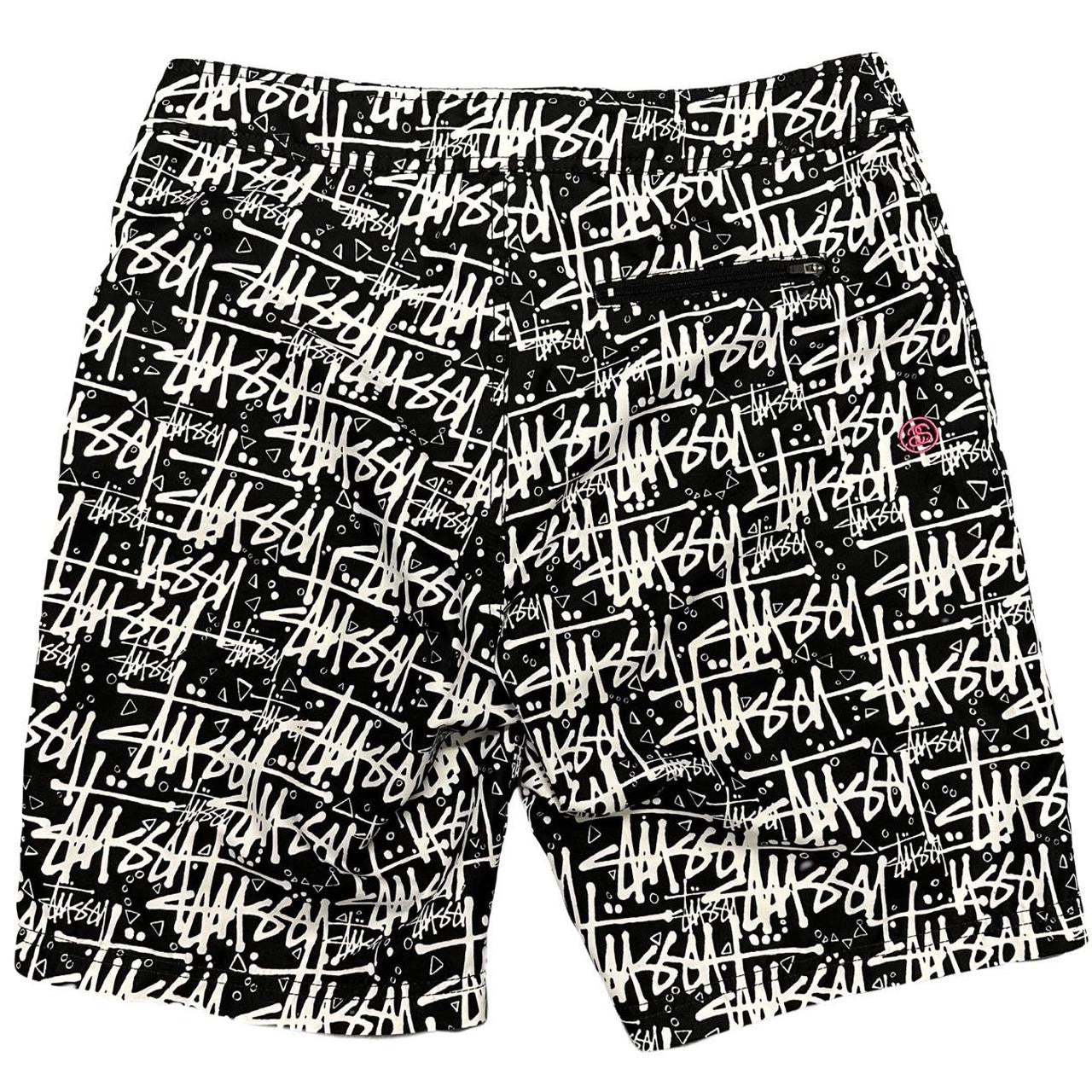 Stüssy Monogram Swim Shorts ( W32 ) – 1036 Emporium