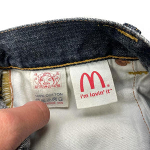 Evisu X McDonald’s Selvedge Jeans ( W29 )