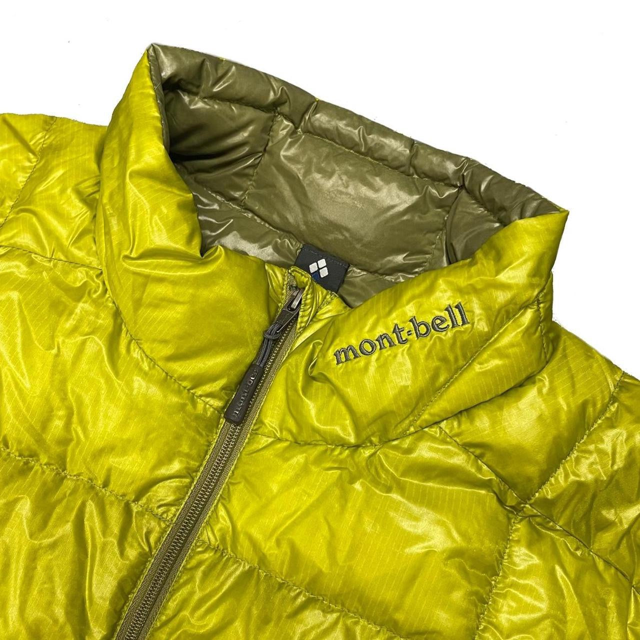 Montbell Square Stitch Down Puffer Jacket In Yellow ( XL )