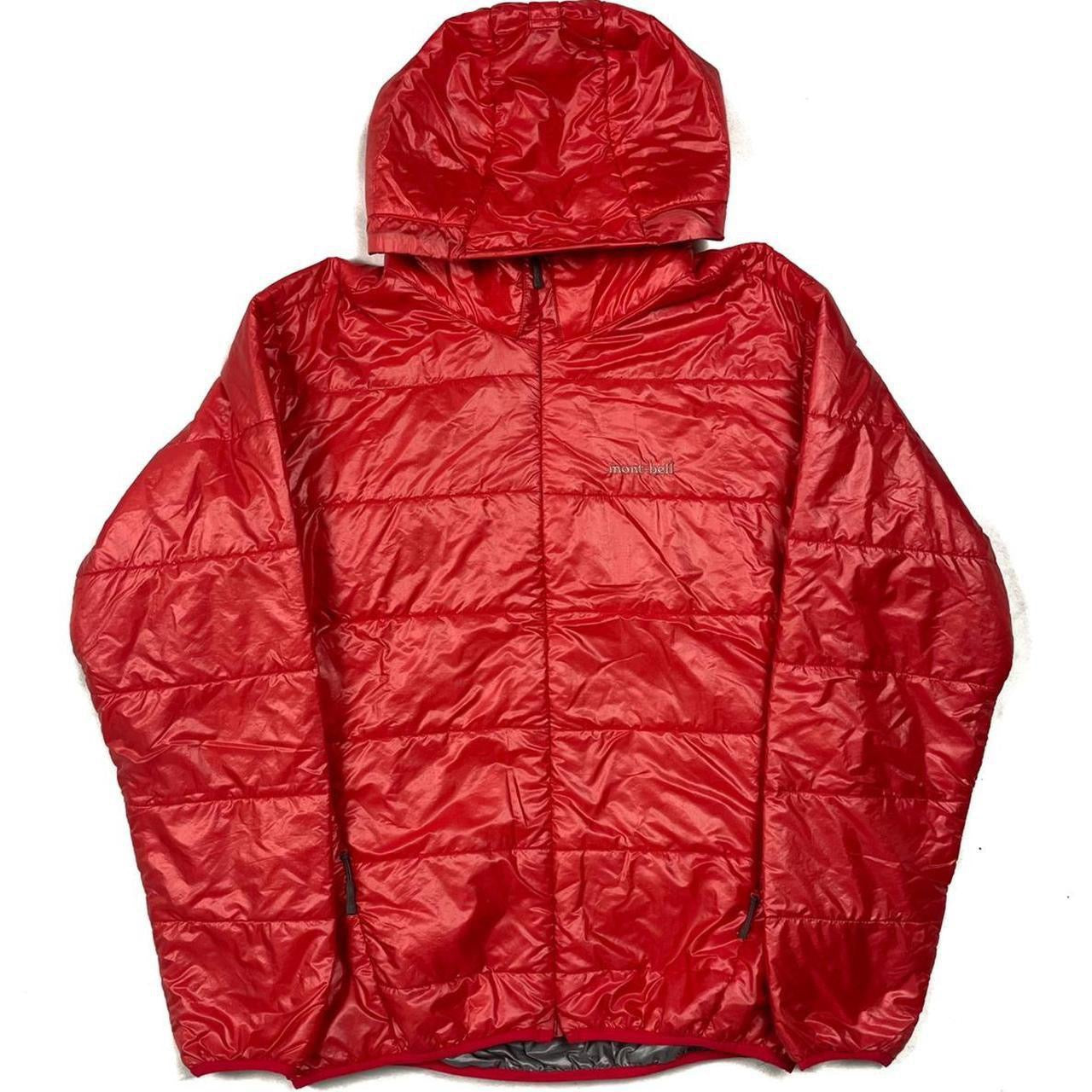 Montbell Down Puffer Jacket In Red ( M )