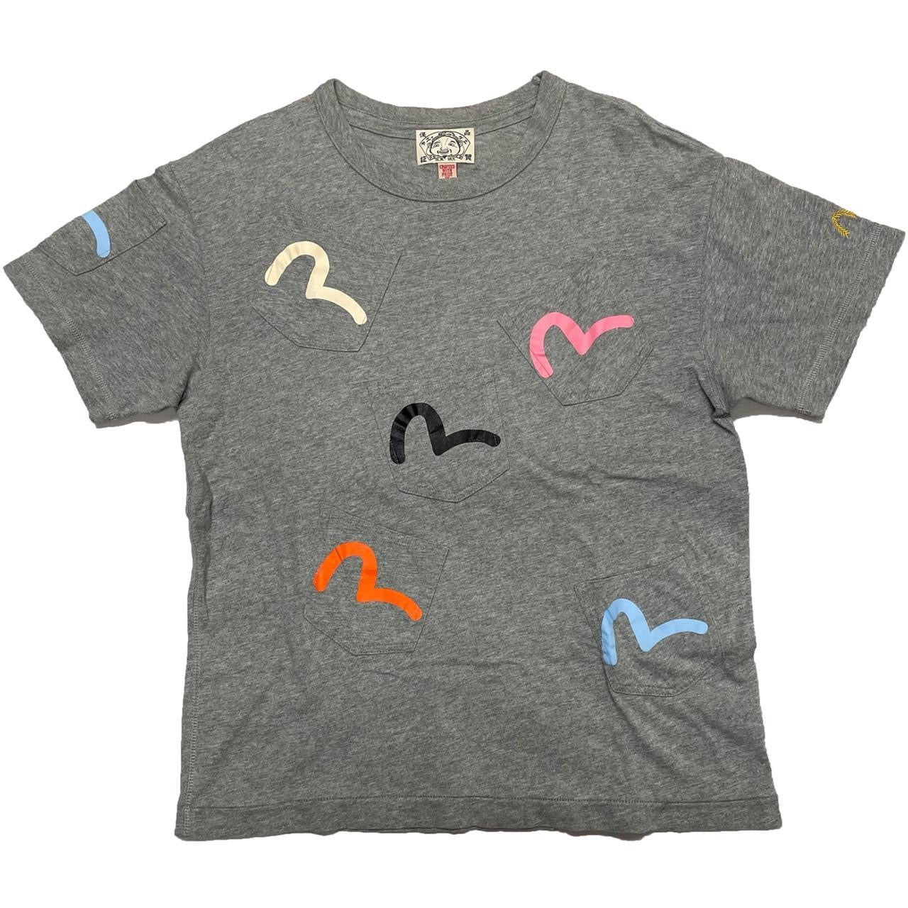 Evisu Multipocket T-Shirt In Grey ( 38 / S )