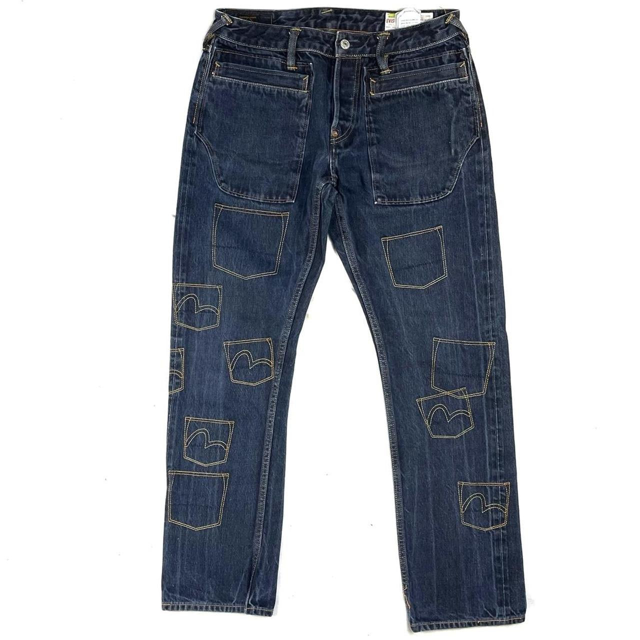 Evisu Multipocket Selvedge Jeans ( W32 )