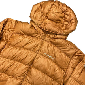 Montbell Down Puffer Jacket In Orange ( S )