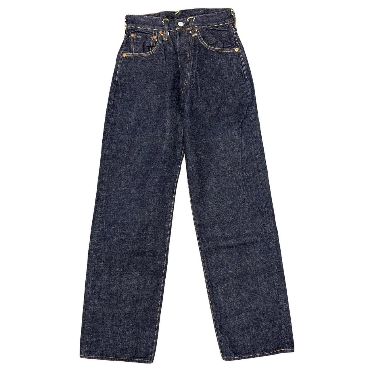 Evisu Selvedge Jeans With Pink Daicocks ( W24 )