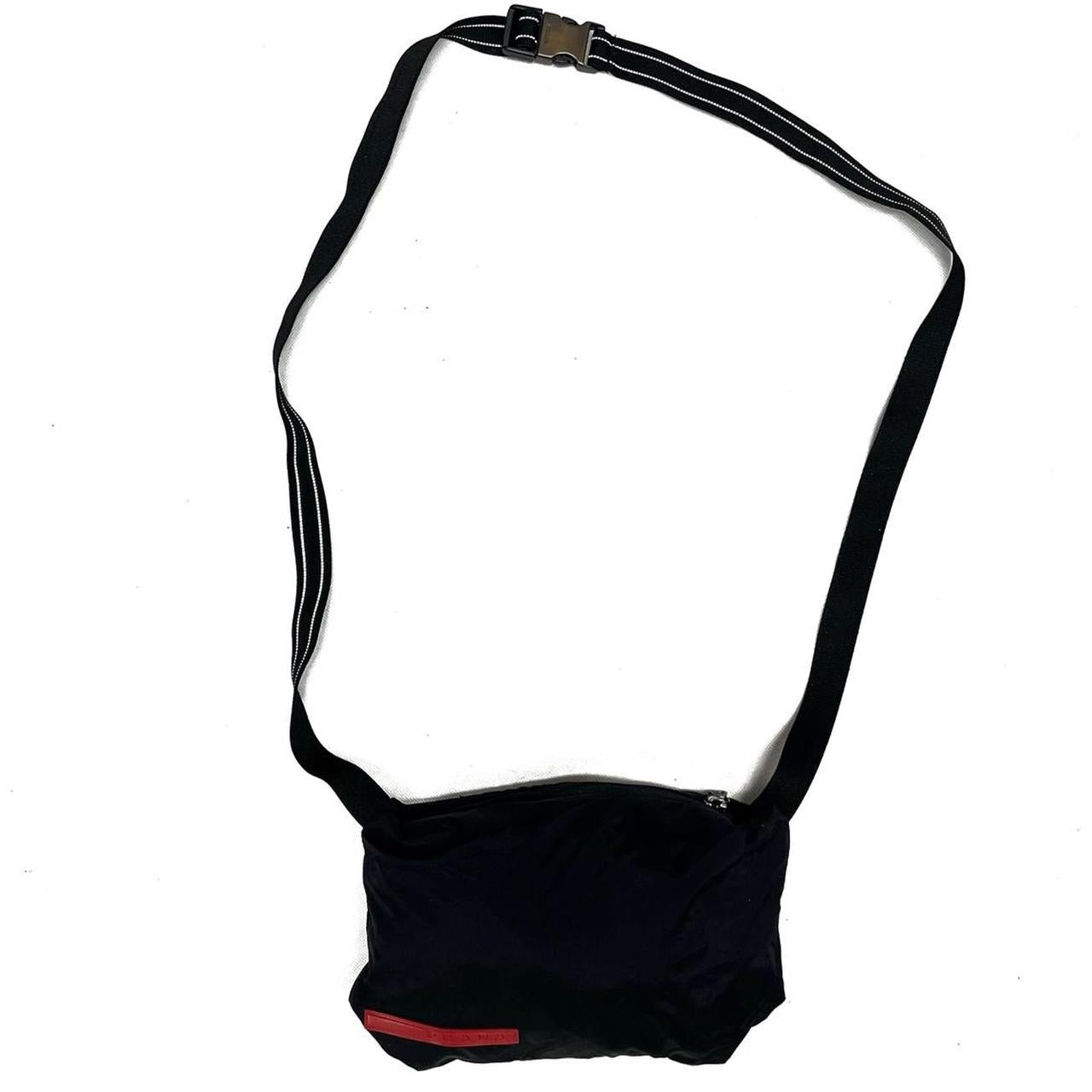 Prada Nylon Trousers Transformable Into Sidebag ( L )