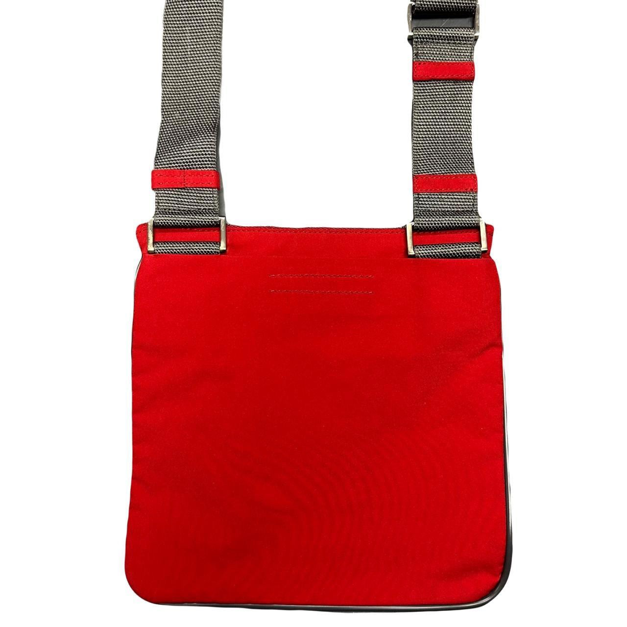 Prada Sport Side Bag In Red