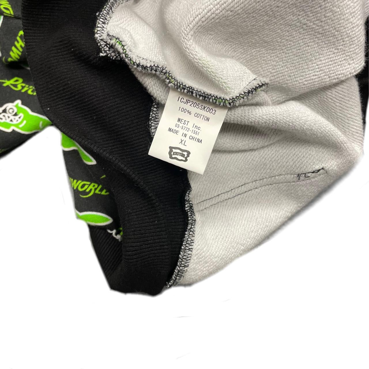 Icecream X Psychworld Monogram Running Dog Hoodie ( XL )