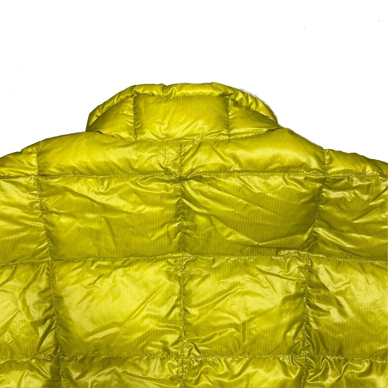 Montbell Square Stitch Down Puffer Jacket In Yellow ( XL )